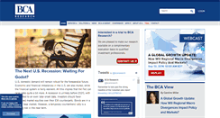 Desktop Screenshot of blog.bcaresearch.com