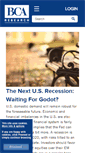 Mobile Screenshot of blog.bcaresearch.com