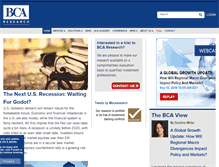 Tablet Screenshot of blog.bcaresearch.com